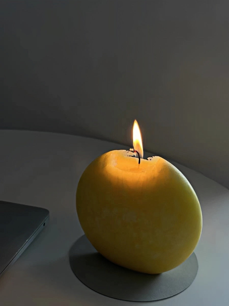 Handcrafted Moon-Shaped Candle - Chic Chambers