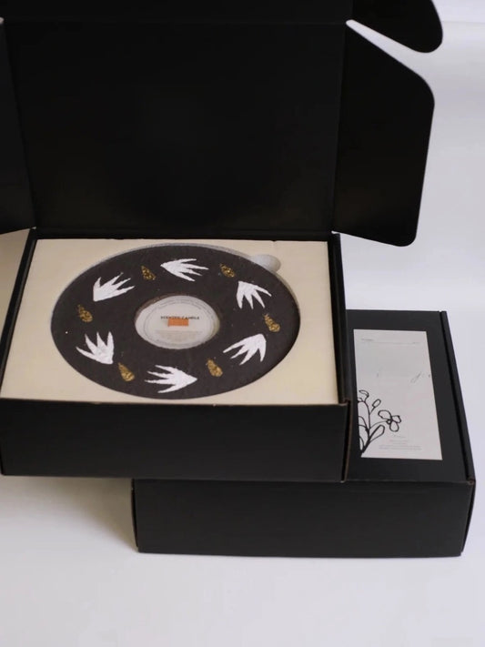 Handcrafted Ceramic Scented Candle Swallow Rain Edition - Chic Chambers