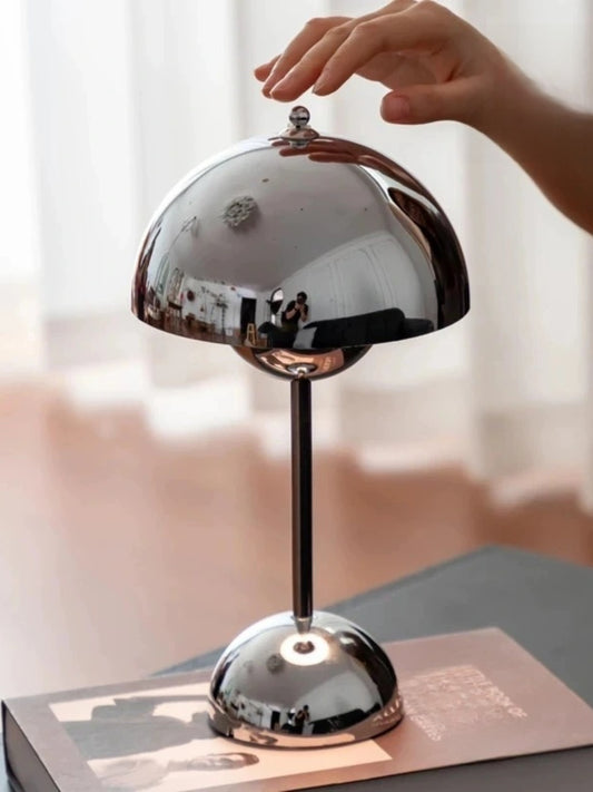 Cordless Mushroom Table Lamp