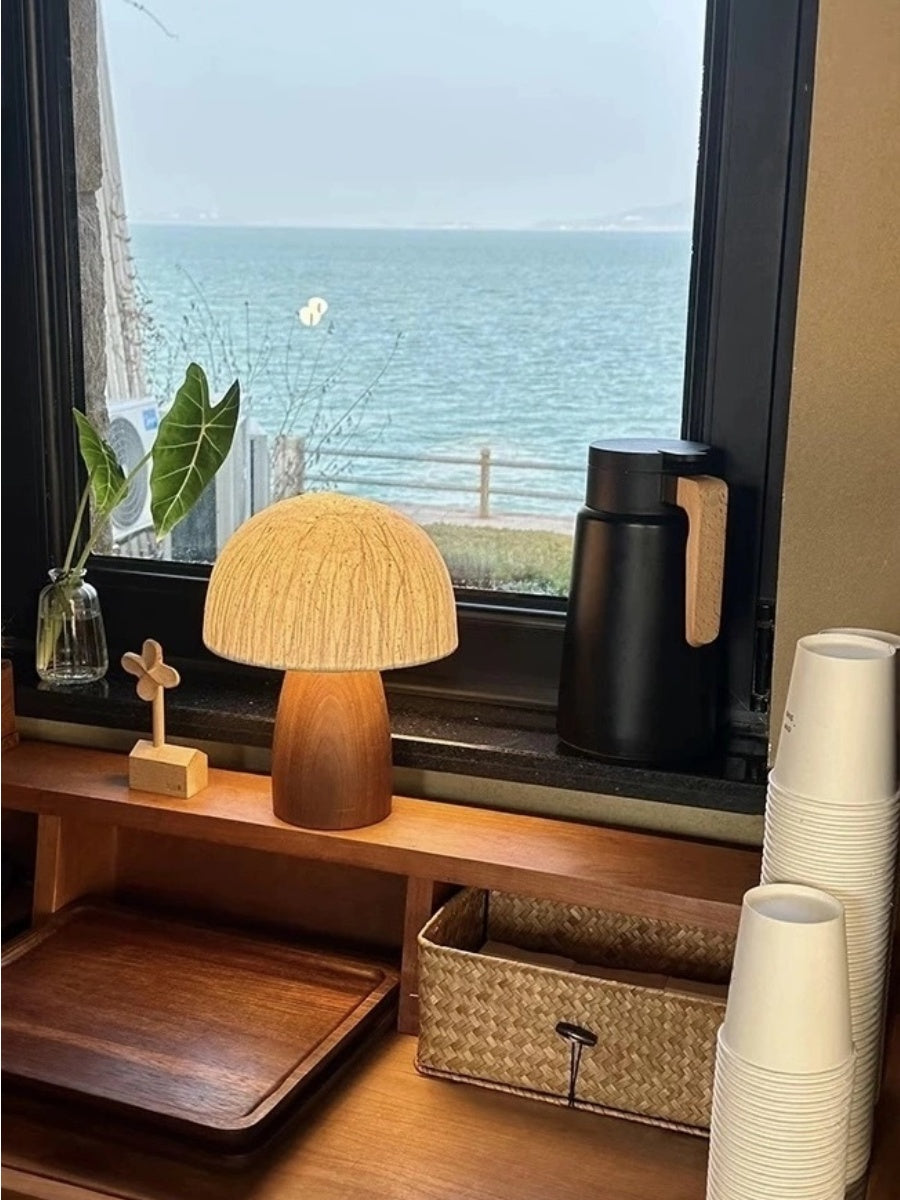 Handcrafted Mushroom Paper Lamp