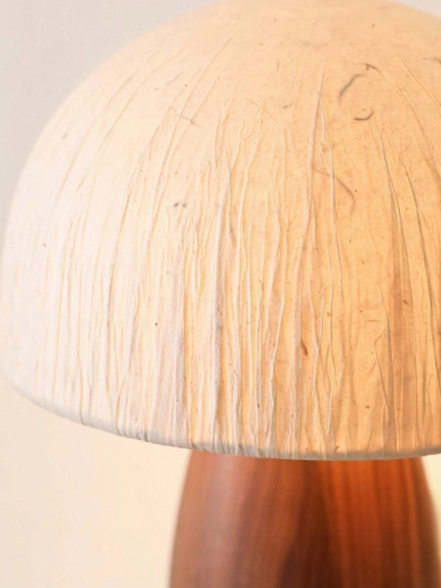 Handcrafted Mushroom Paper Lamp