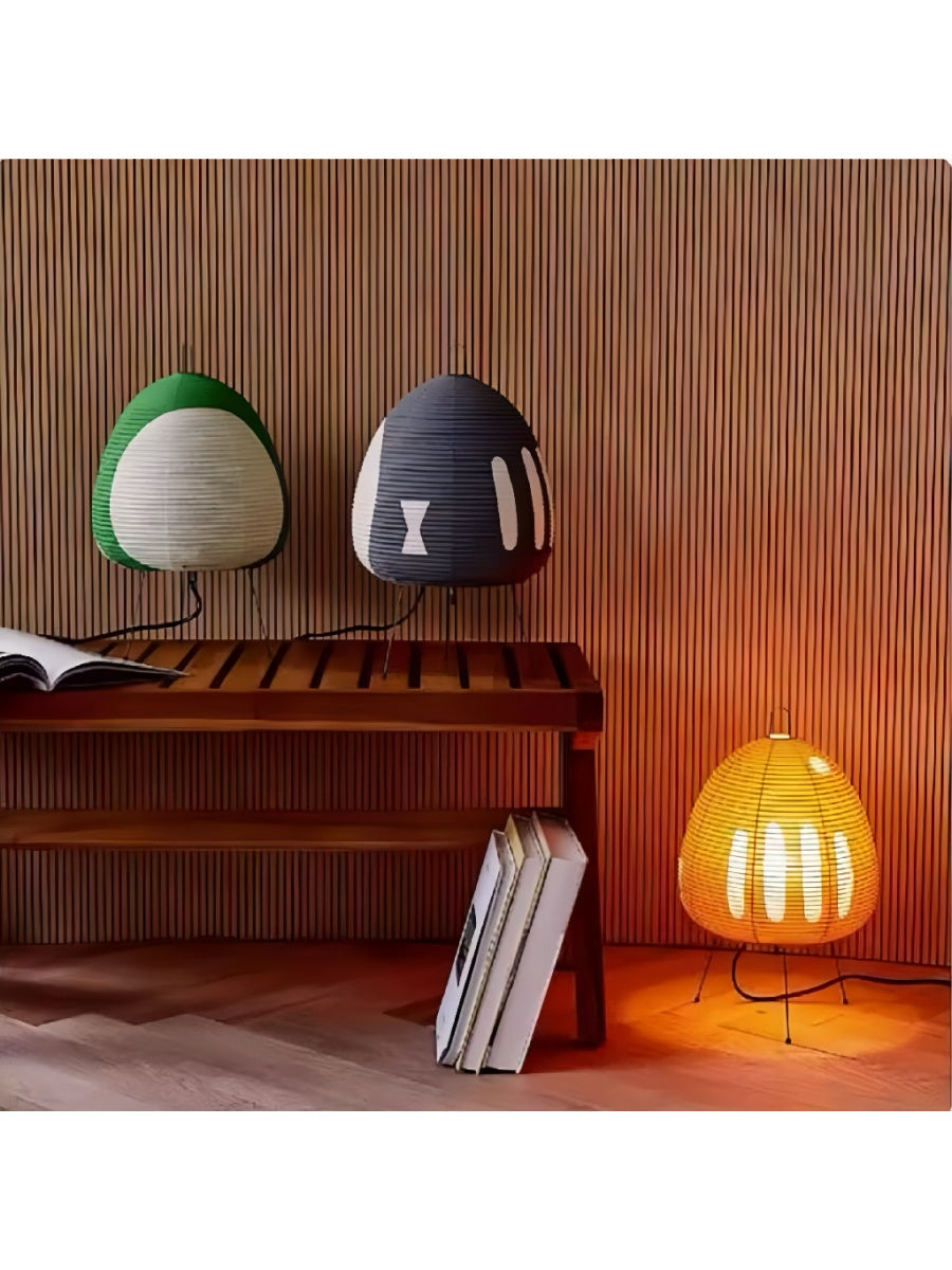 Designer Inspired Japanese Paper Lantern Table Lamp