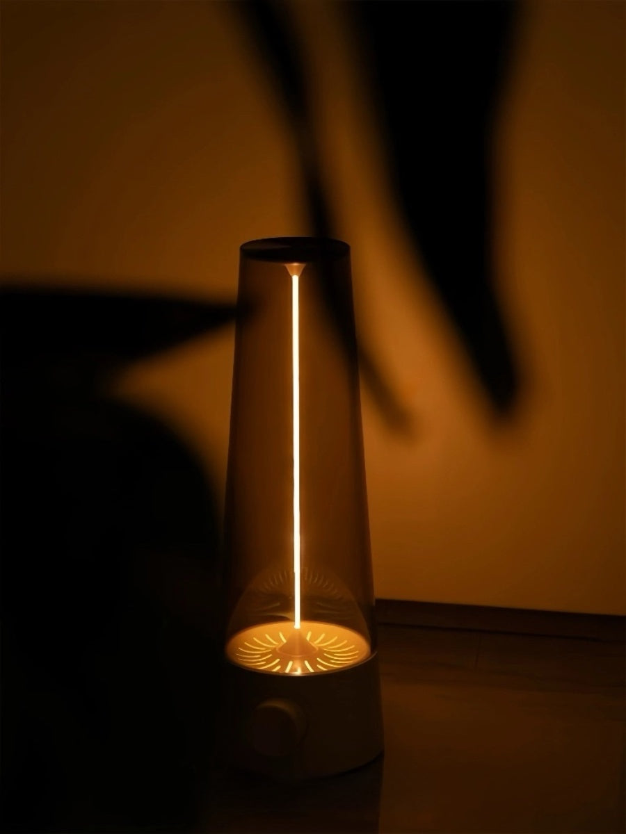 Retro Portable Ambient Lamp – 160H Battery Life,Dimmable Warm Light, USB-C Rechargeable