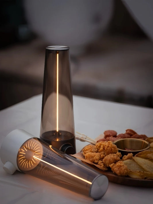 Retro Portable Ambient Lamp â 160H Battery Life,Dimmable Warm Light, USB-C Rechargeable