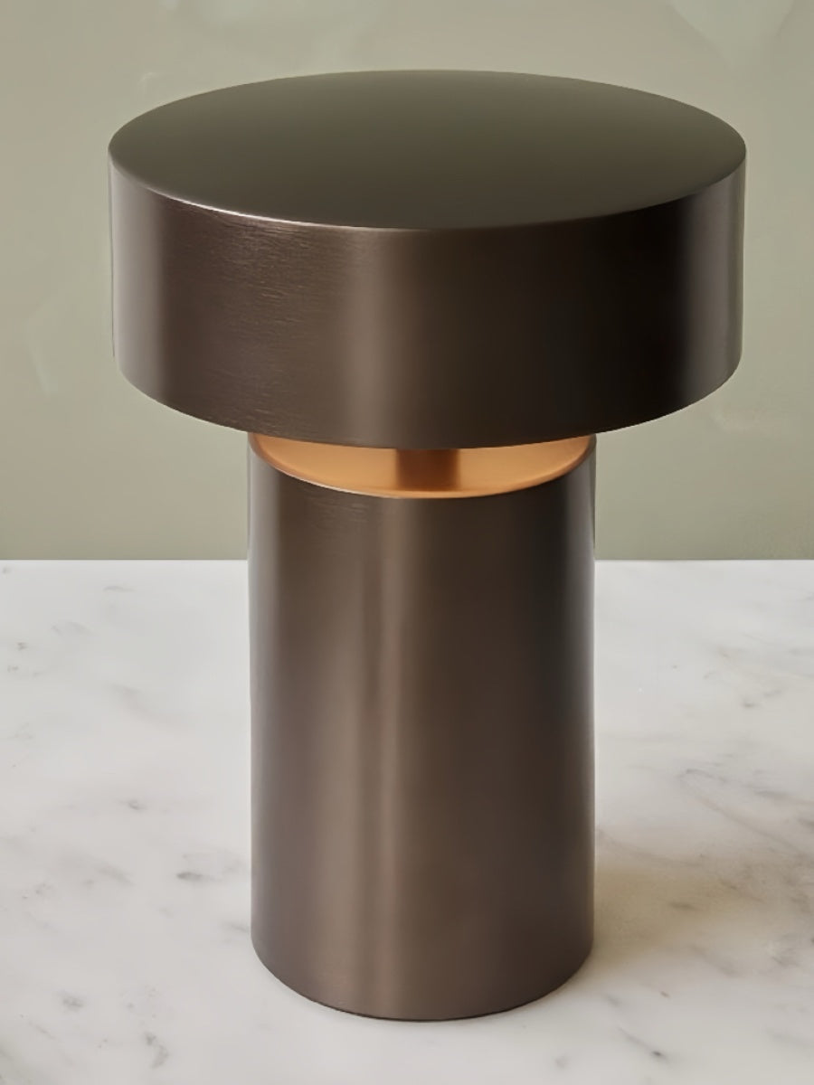 Danish Column Table Lamp – Wireless, Portable, Touch Control, Adjustable Brightness