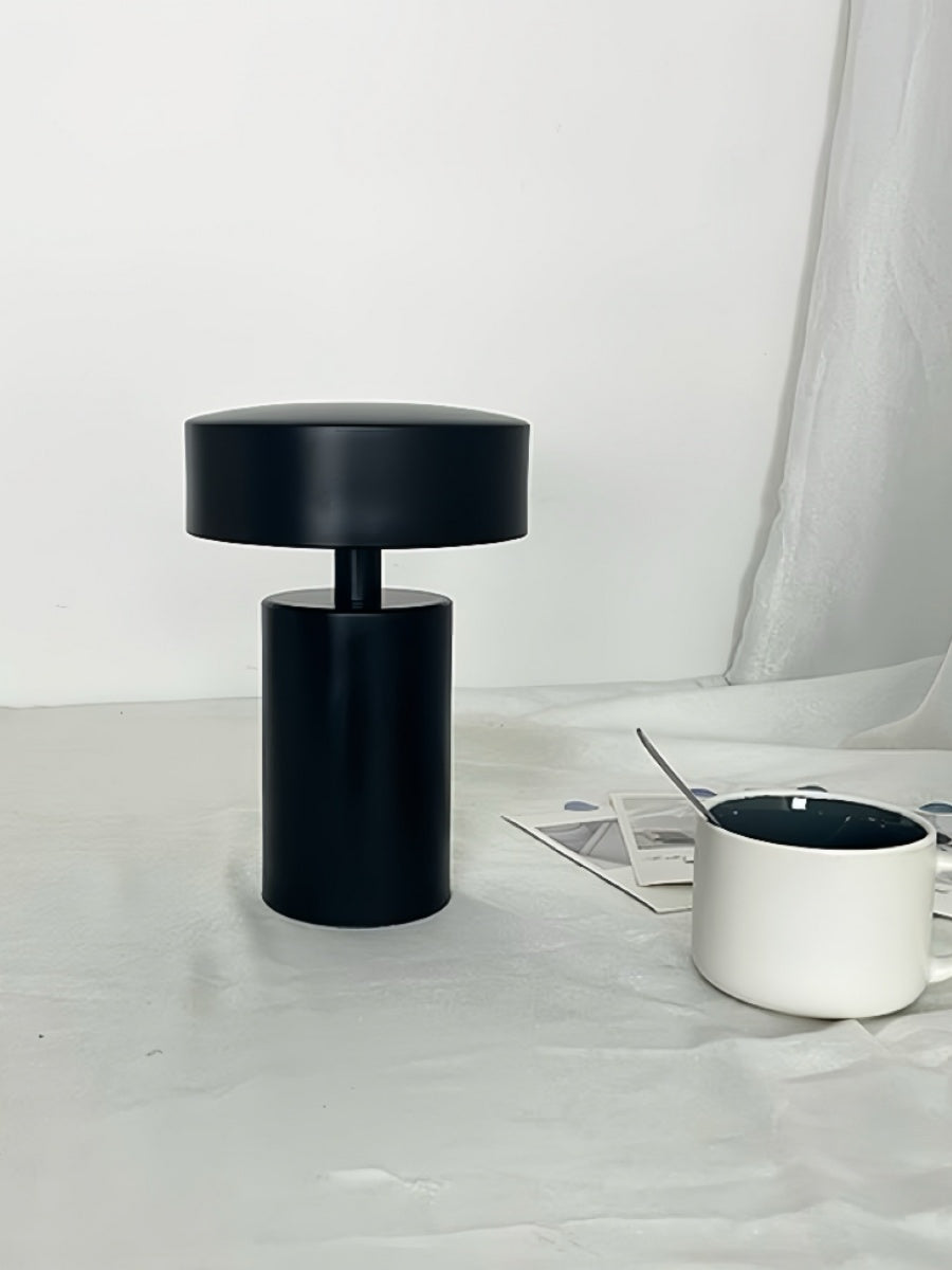 Danish Column Table Lamp – Wireless, Portable, Touch Control, Adjustable Brightness