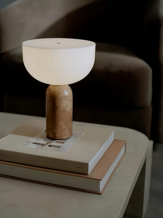 Danish Column Lamp â Nordic Minimalist Touch Table Light