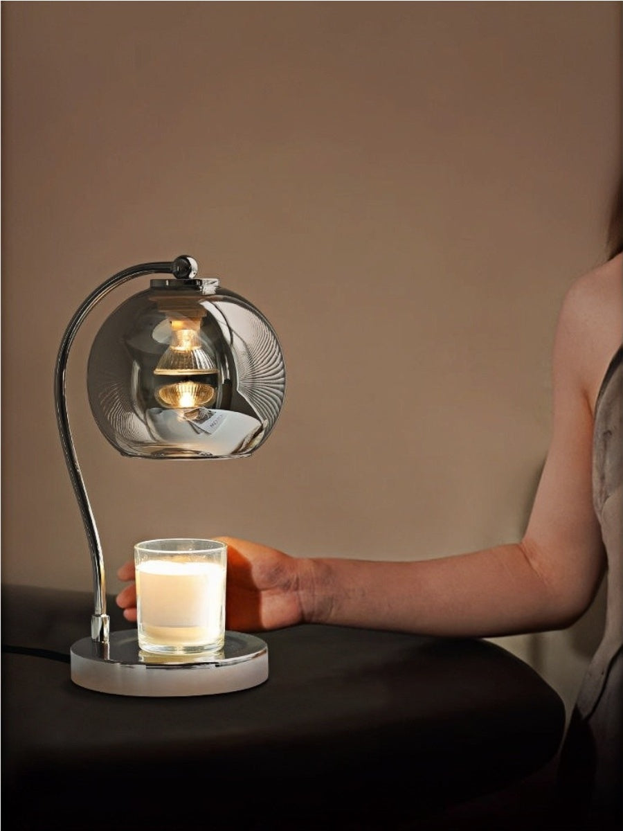 Nordic Arc Aromatherapy Ambient Lamp , Candle Display Light ,Dimmable Scented Table Lamp