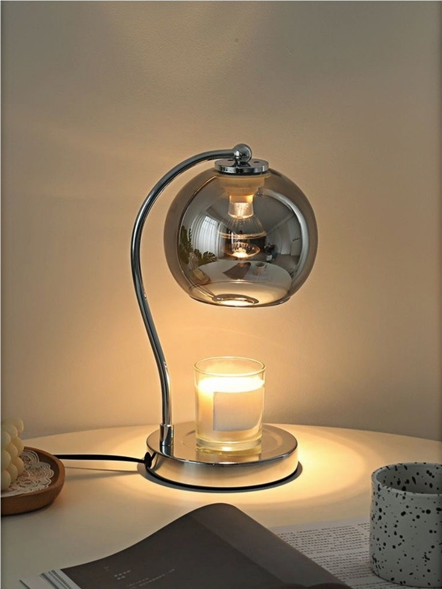 Nordic Arc Aromatherapy Ambient Lamp , Candle Display Light ,Dimmable Scented Table Lamp