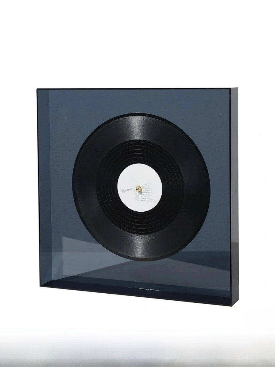 Retro Acrylic Vinyl Record Decor - Chic Chambers