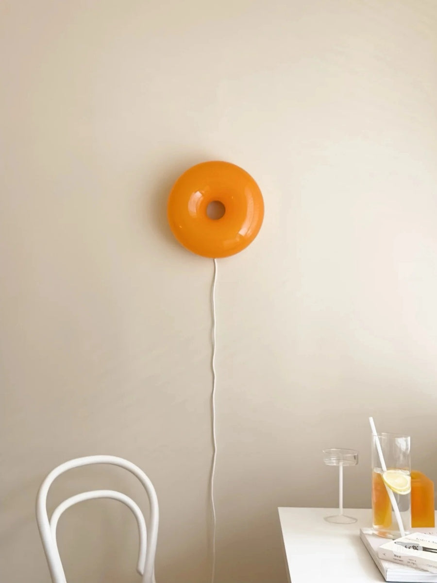 Sweet Ring Glass Wall Lamp - Chic Chambers