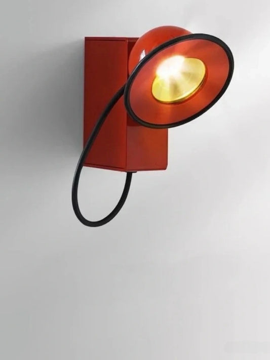 Magnetic Wall Lamp with Vintage Design and Artistic Iron Accent - Chic Chambers