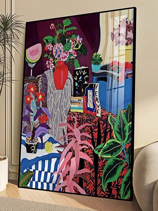 Abstract Floral Art Print 30*40CM - Chic Chambers