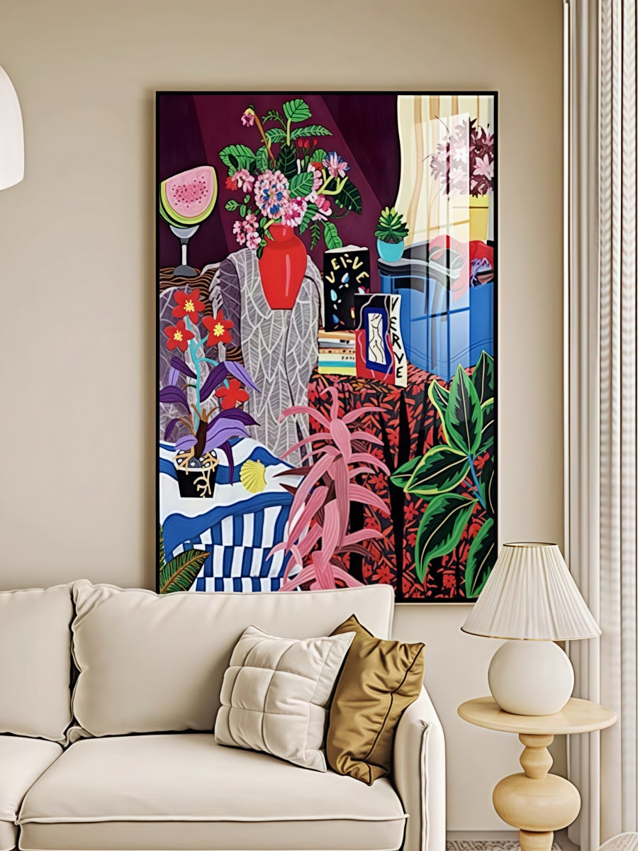 Abstract Floral Art Print 30*40CM - Chic Chambers