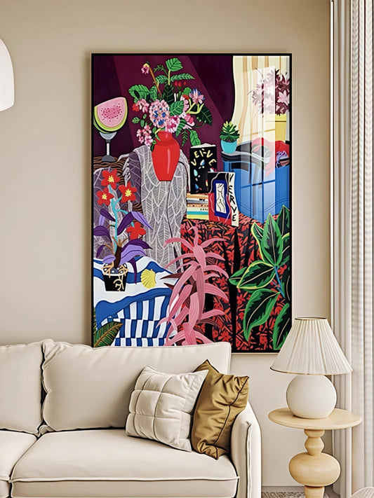 Abstract Floral Art Print 30*40CM - Chic Chambers