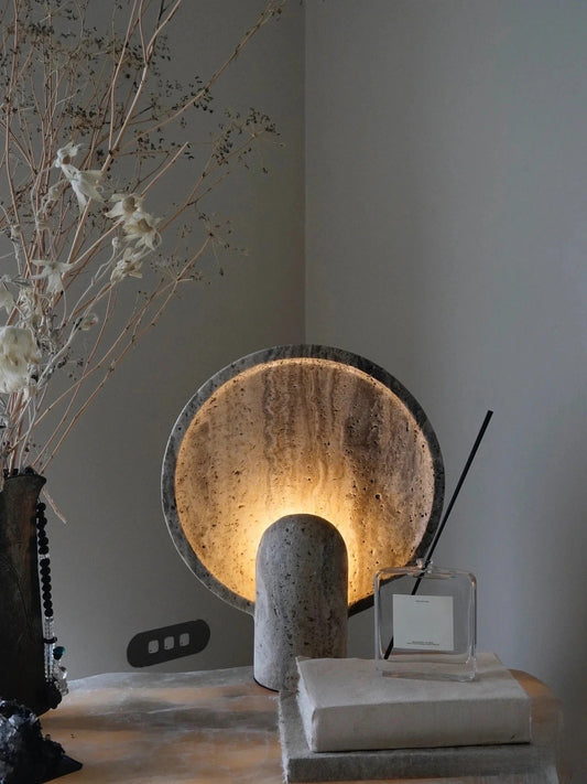 Forest-Inspired Natural Table Lamp – Postmodern Luxury Design with Sculptural Elegance - Chic Chambers