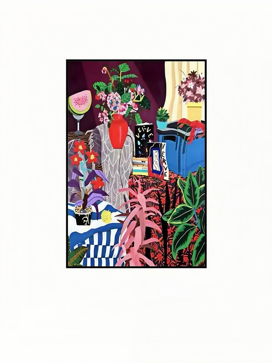 Abstract Floral Art Print 30*40CM - Chic Chambers