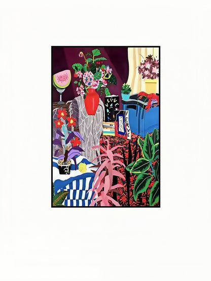 Abstract Floral Art Print 30*40CM - Chic Chambers