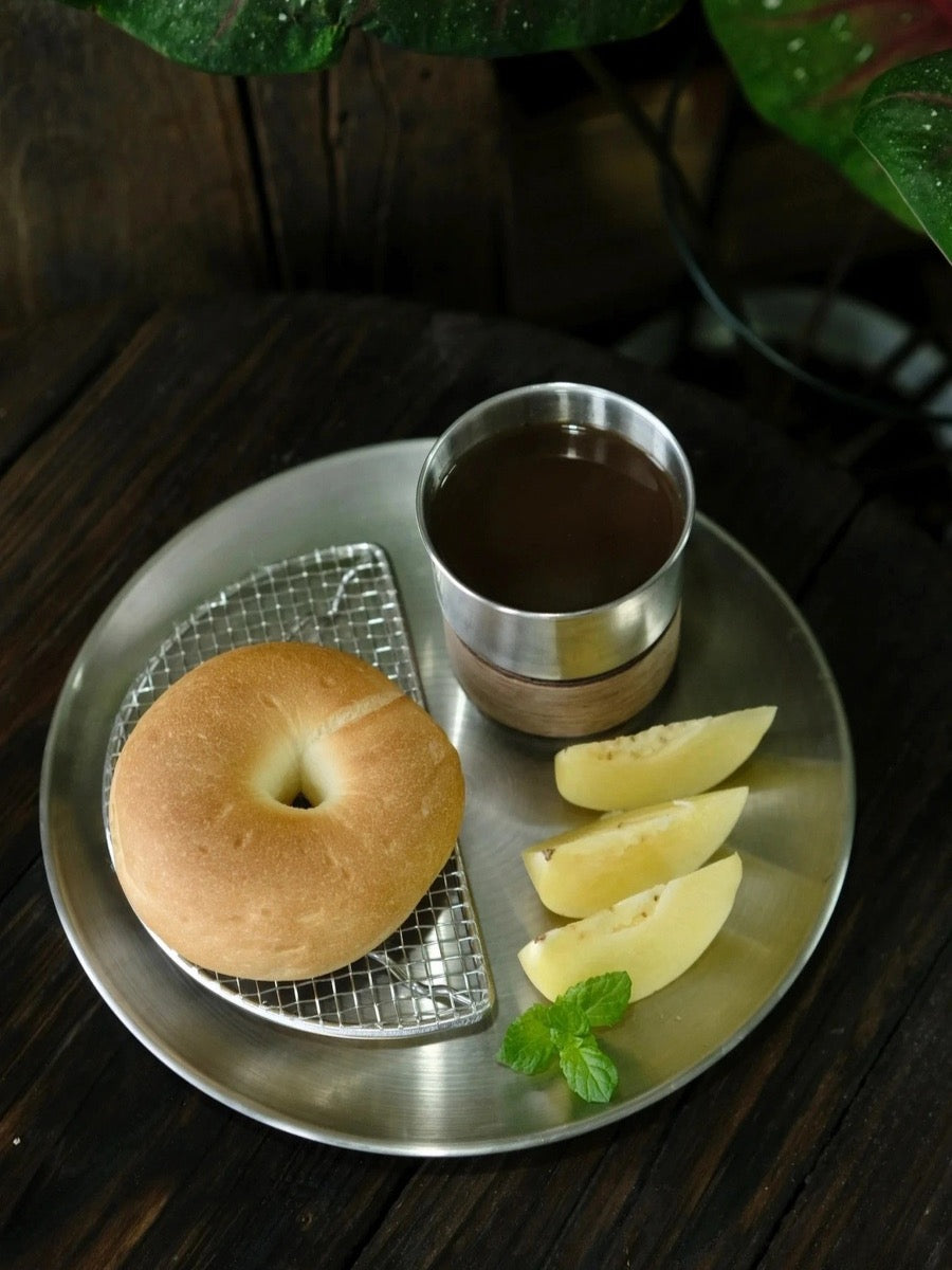 Stainless Steel & Wood Insulated Cup - Chic Chambers