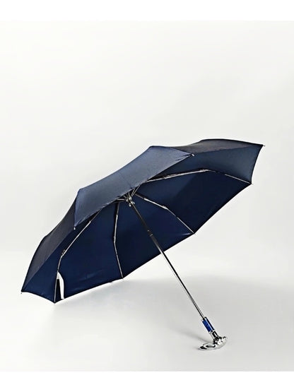 Florence Green Bunny Umbrella with Sculpted Zinc Handle and UV Protection - Chic Chambers