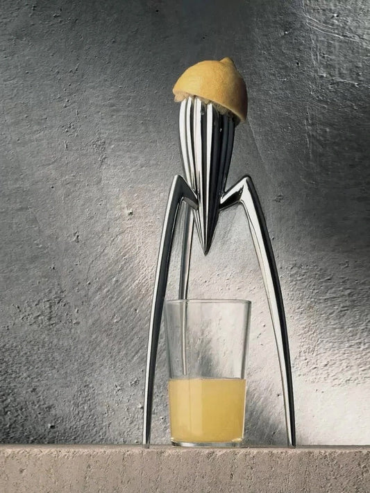 Octopus Inspired Metal Citrus Juicer and Sculptural Decor Object - Chic Chambers