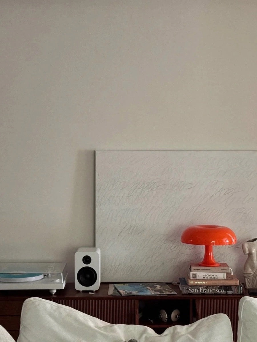 Orange Mushroom Table Lamp - Chic Chambers