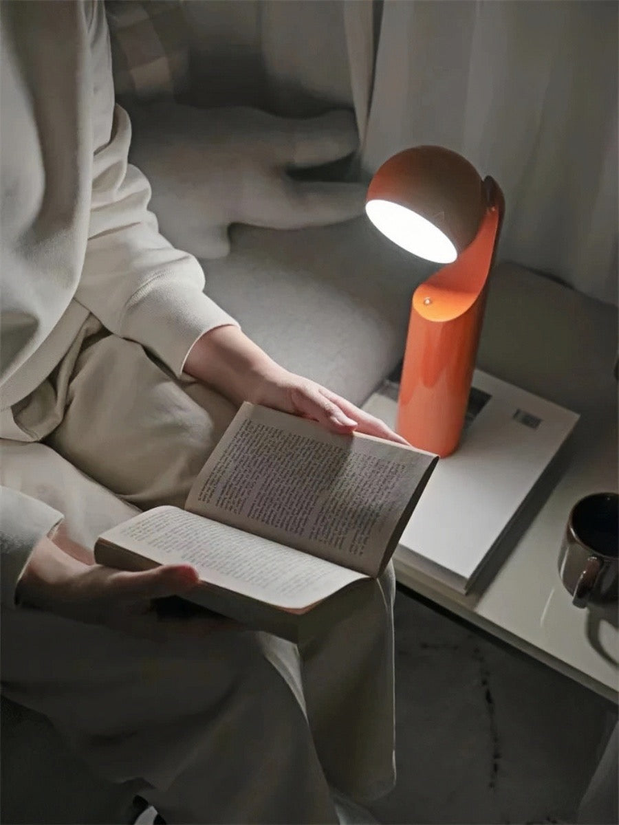 Portable Touch Table Lamp with Adjustable Head and Soft Lighting - Chic Chambers