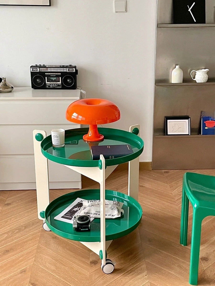 Orange Mushroom Table Lamp - Chic Chambers
