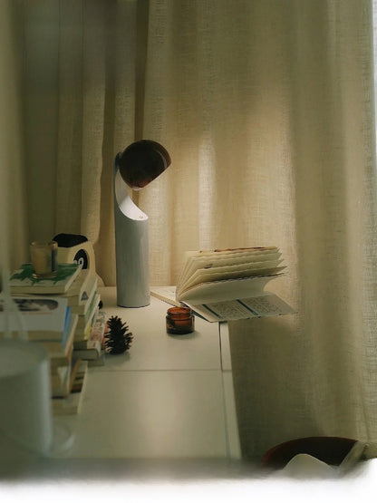 Portable Touch Table Lamp with Adjustable Head and Soft Lighting - Chic Chambers