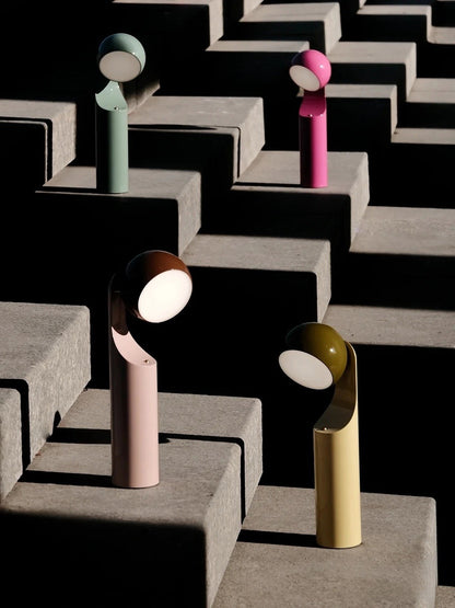 Portable Touch Table Lamp with Adjustable Head and Soft Lighting - Chic Chambers