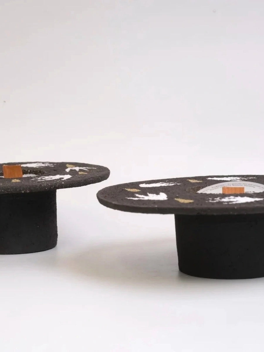 Handcrafted Ceramic Scented Candle Swallow Rain Edition - Chic Chambers
