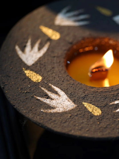 Handcrafted Ceramic Scented Candle Swallow Rain Edition - Chic Chambers
