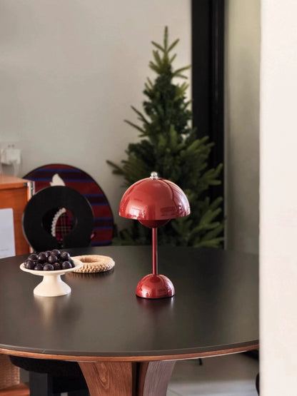 Cordless Mushroom Table Lamp