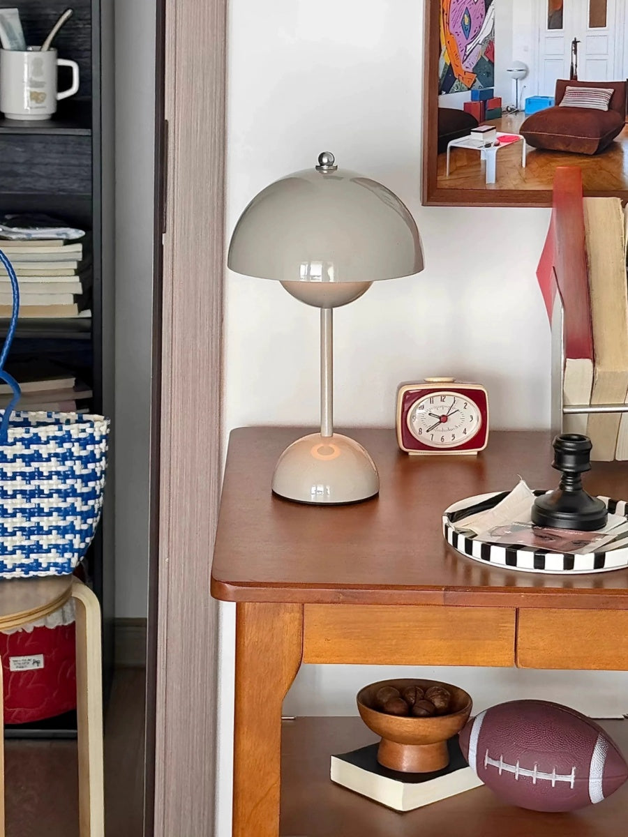 Cordless Mushroom Table Lamp