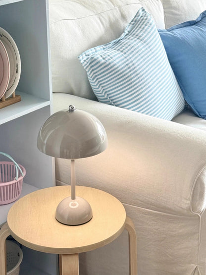 Cordless Mushroom Table Lamp