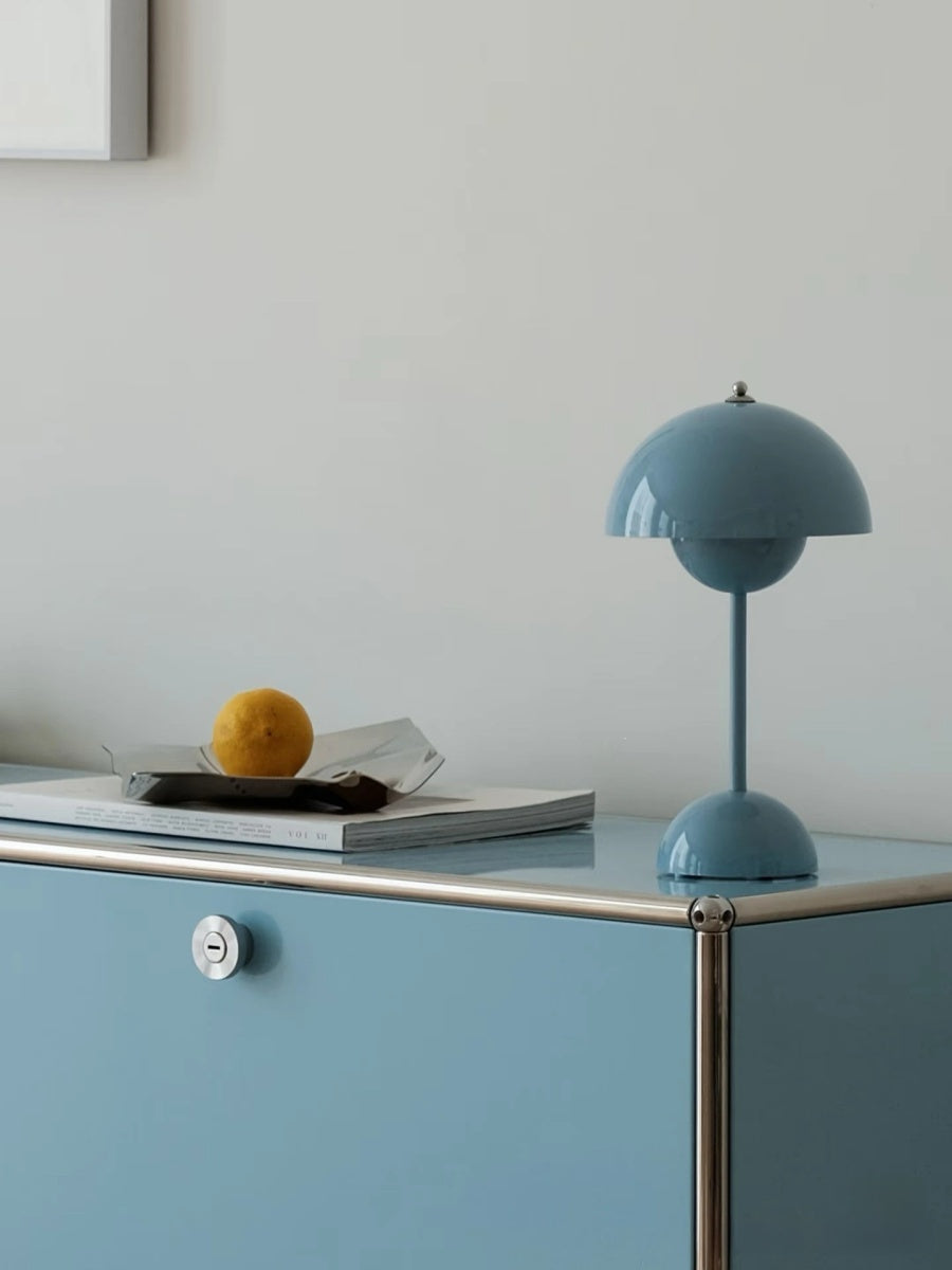 Cordless Mushroom Table Lamp