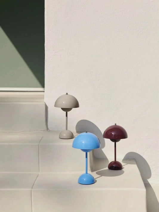 Cordless Mushroom Table Lamp