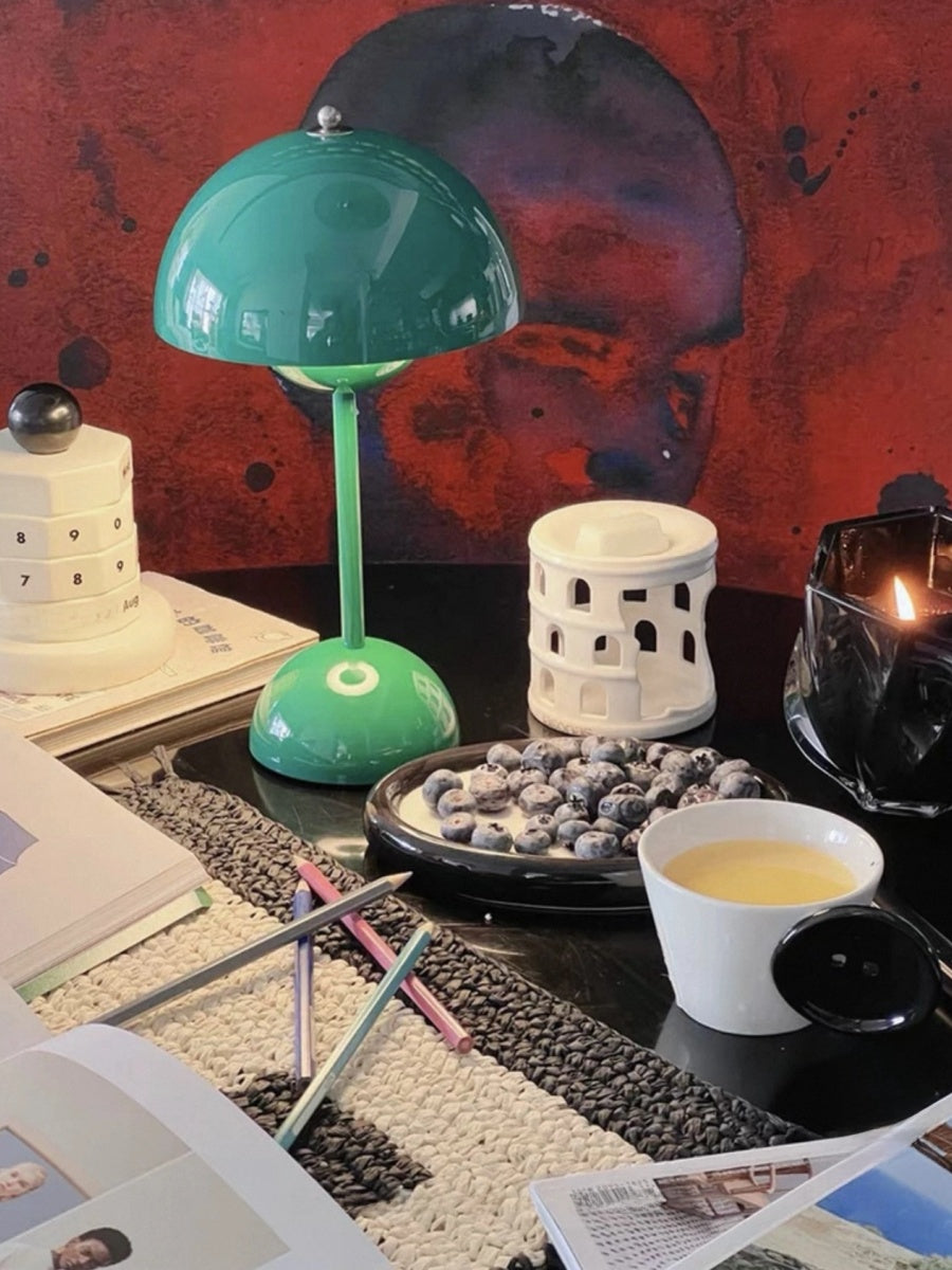 Cordless Mushroom Table Lamp