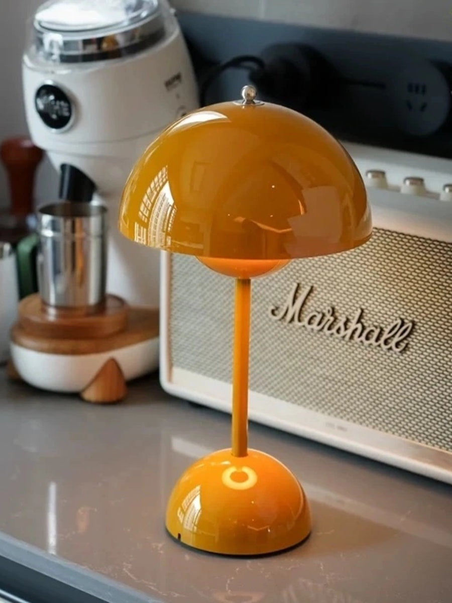 Cordless Mushroom Table Lamp