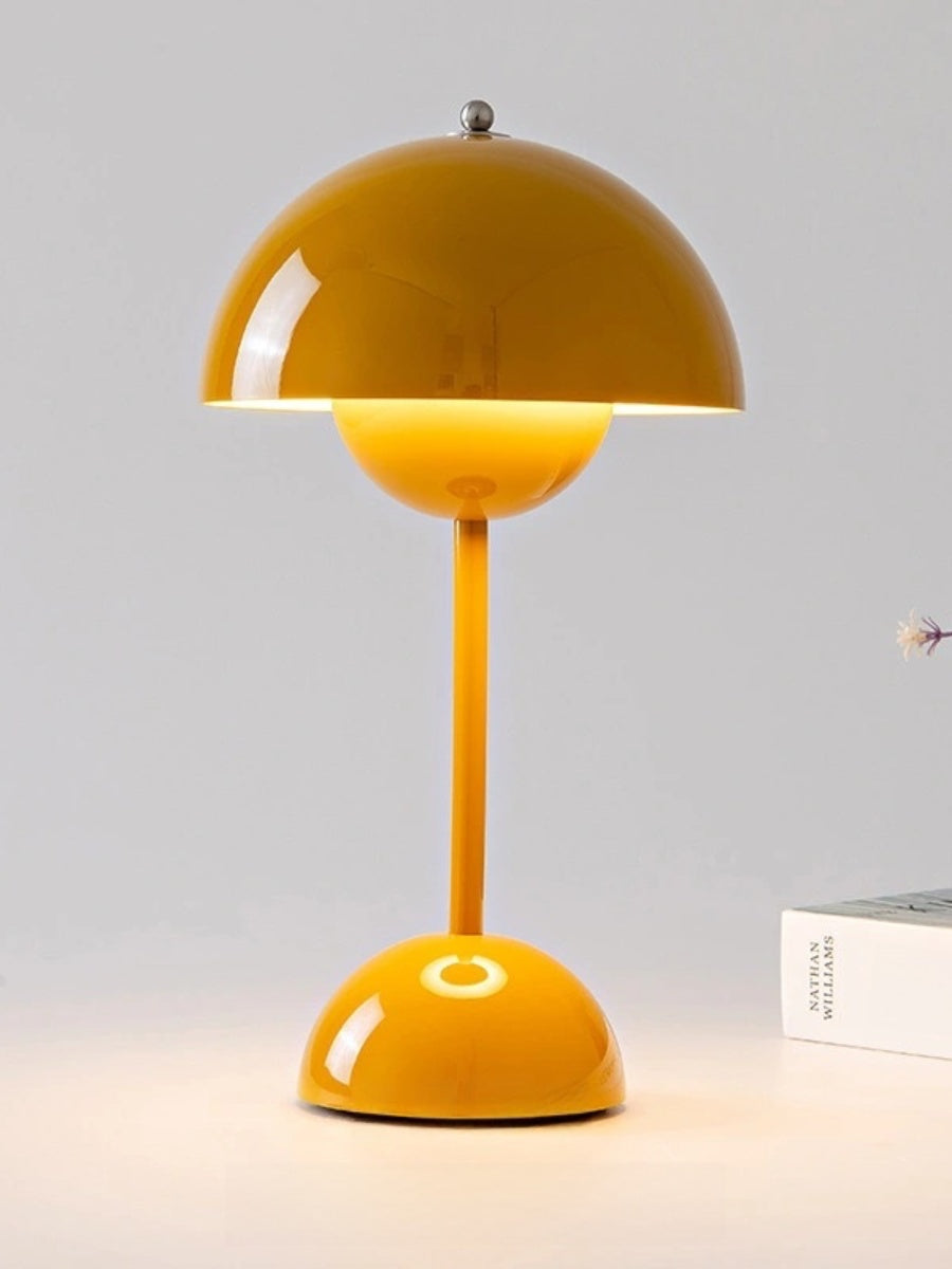 Cordless Mushroom Table Lamp