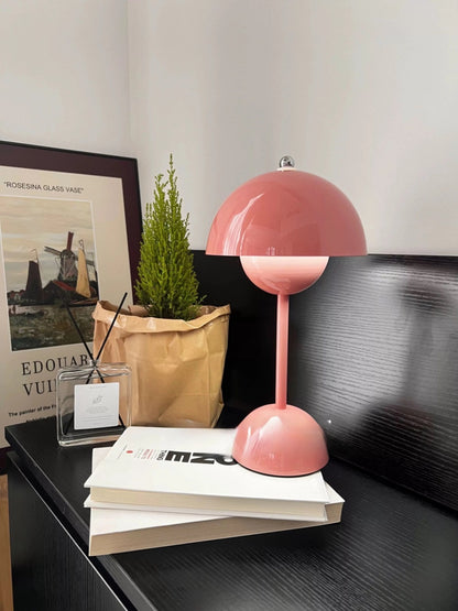 Cordless Mushroom Table Lamp