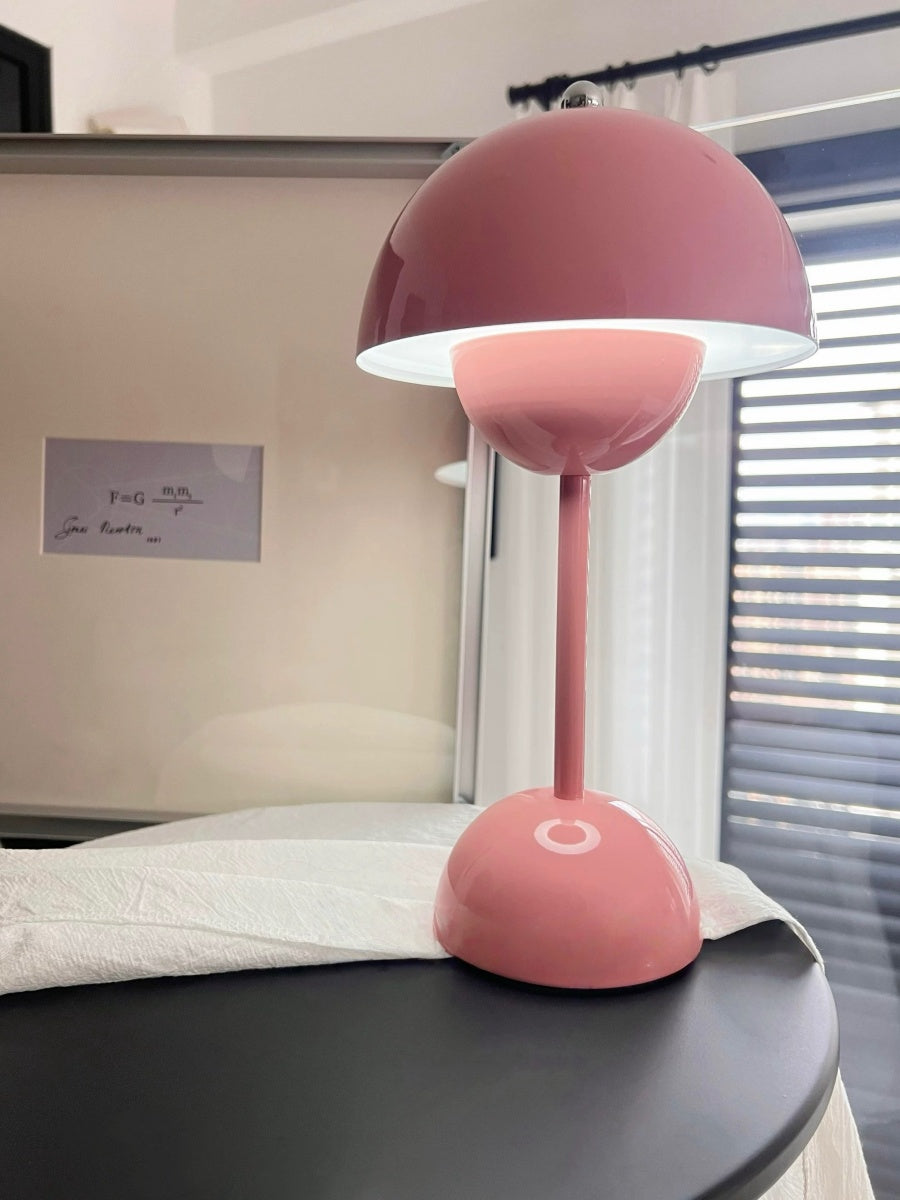 Cordless Mushroom Table Lamp