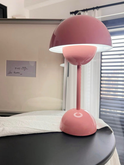 Cordless Mushroom Table Lamp