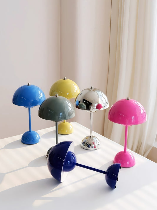 Cordless Mushroom Table Lamp