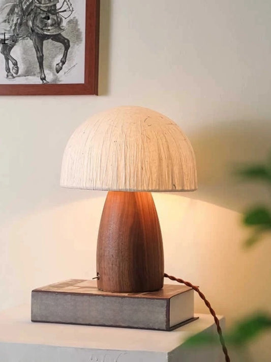 Handcrafted Mushroom Paper Lamp