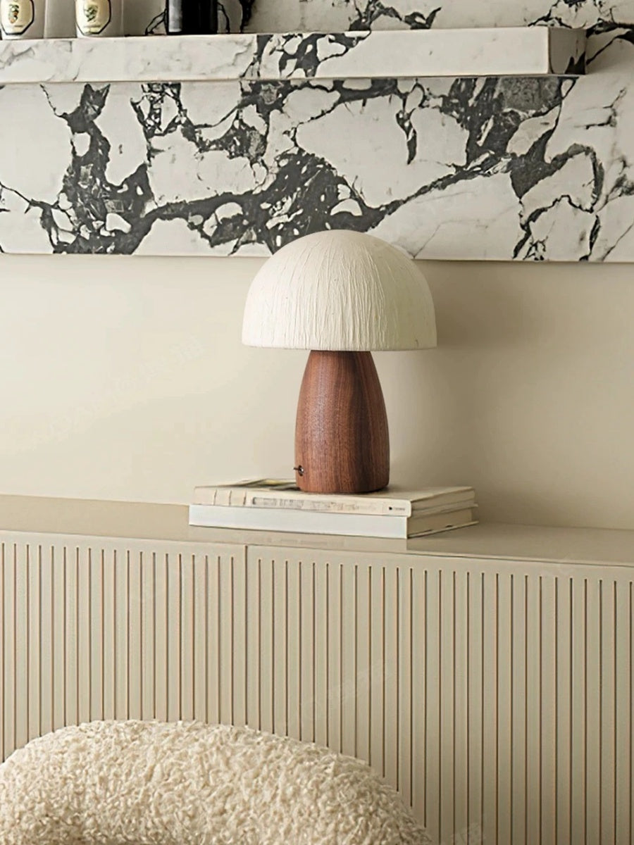 Handcrafted Mushroom Paper Lamp