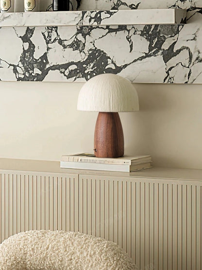 Handcrafted Mushroom Paper Lamp