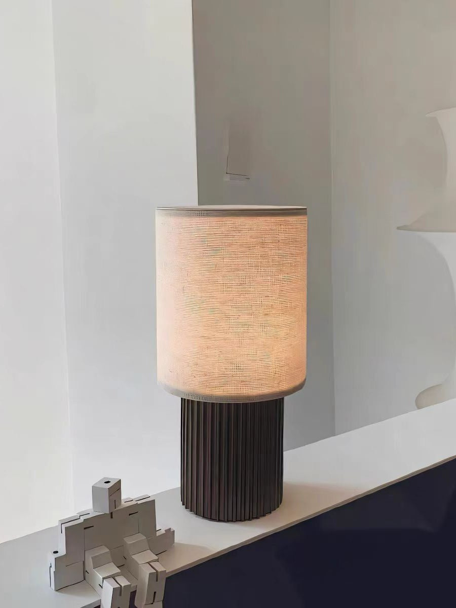 Rechargeable Minimalist Linen Table Lamp