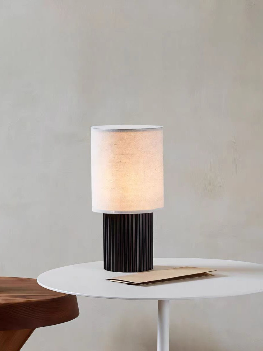 Rechargeable Minimalist Linen Table Lamp