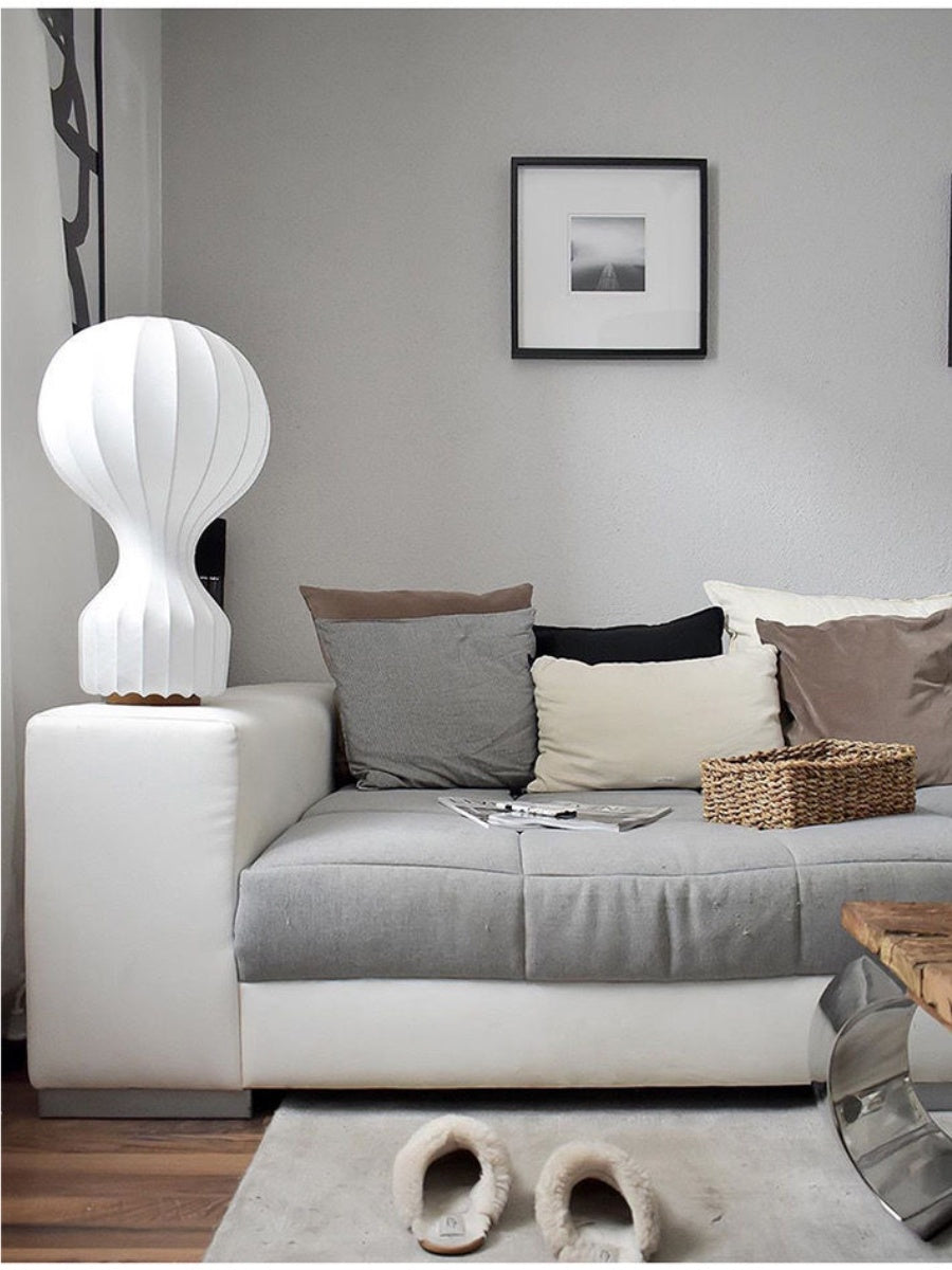 Cream Aesthetic Table Lamp